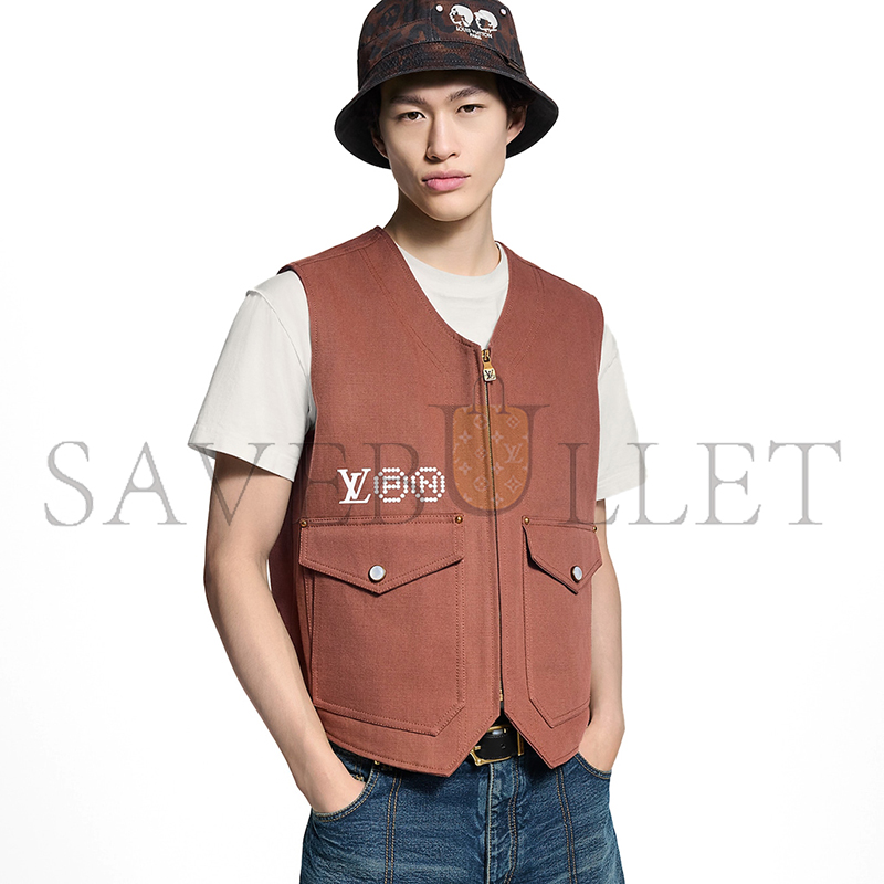 LOUIS VUITTON WORKWEAR GILET 1AILWC LOUIS VUITTON WORKWEAR GILET 1AILWC